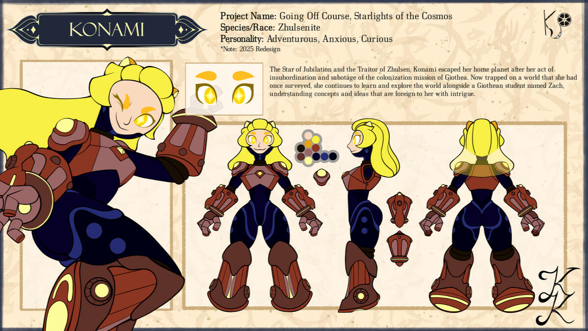 Konami Redesign (Concept Art)
